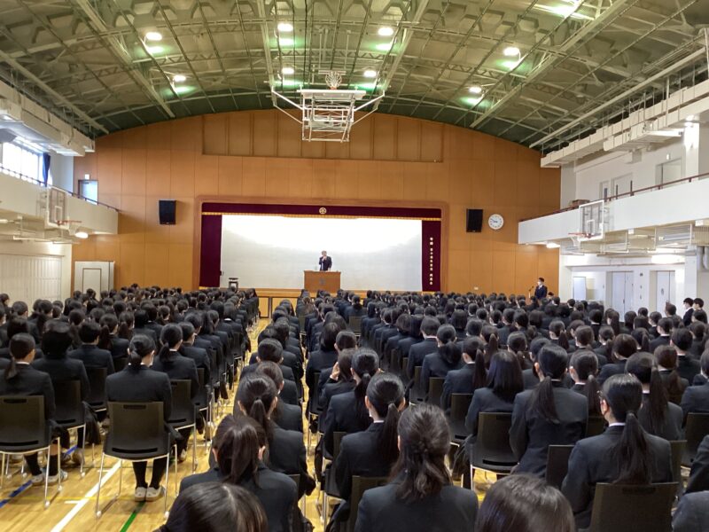 ２学期終業式